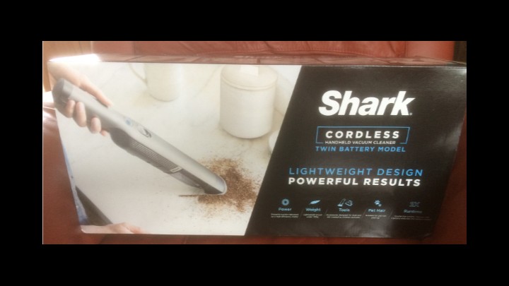 Review Of Shark Cordless Handheld Vacuum Cleaner [Twin Battery] WV251UK