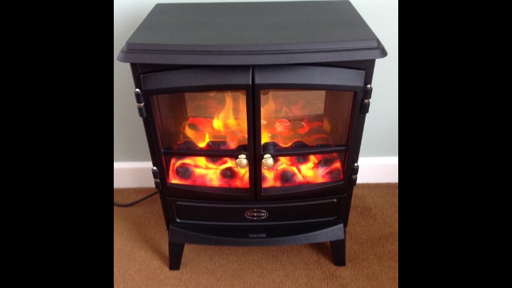 A Truly Elegant And Impressively Efficient Electric Stove From Dimplex, Ideal For Modern Living