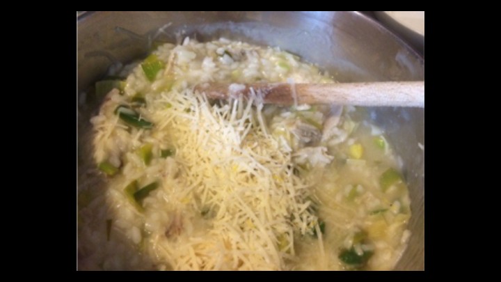 Chicken, Leek And Lemon Risotto, Comforting Food For Young And Old Alike. A Delicious Recipe From Bill Sewell